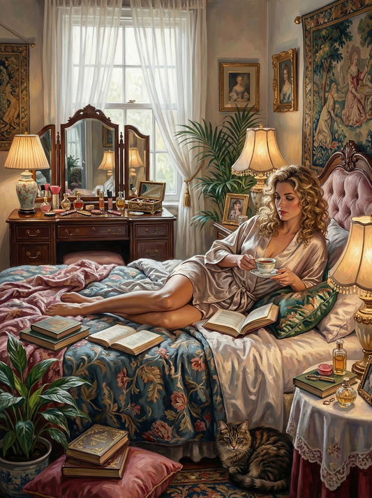 Sunlit Bedroom Rest (80 Colours)