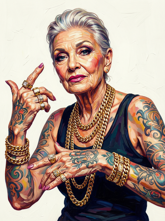 Tattooed Hands Gesture (80 Colours)