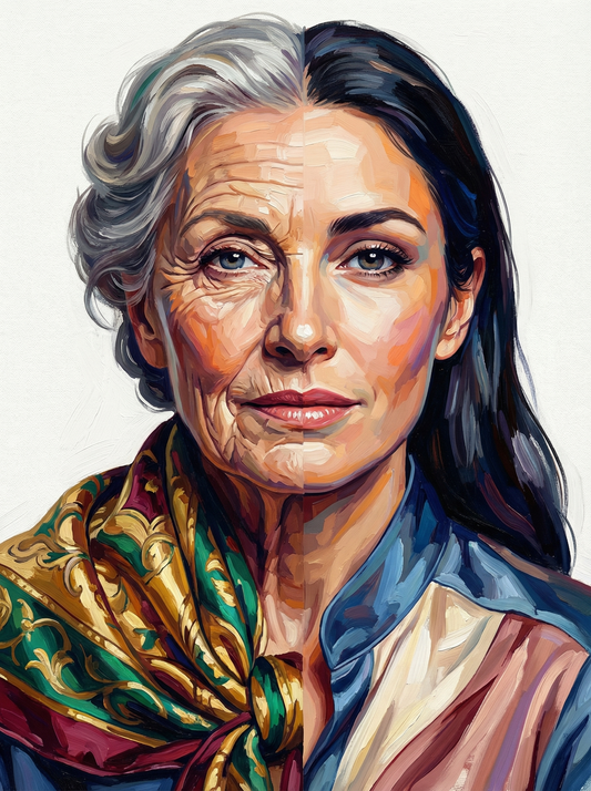 Timeless Elegance Portrait (80 Colours)