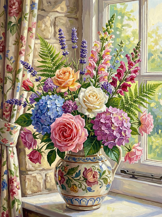 English Flower Bouquet (80 Colours)