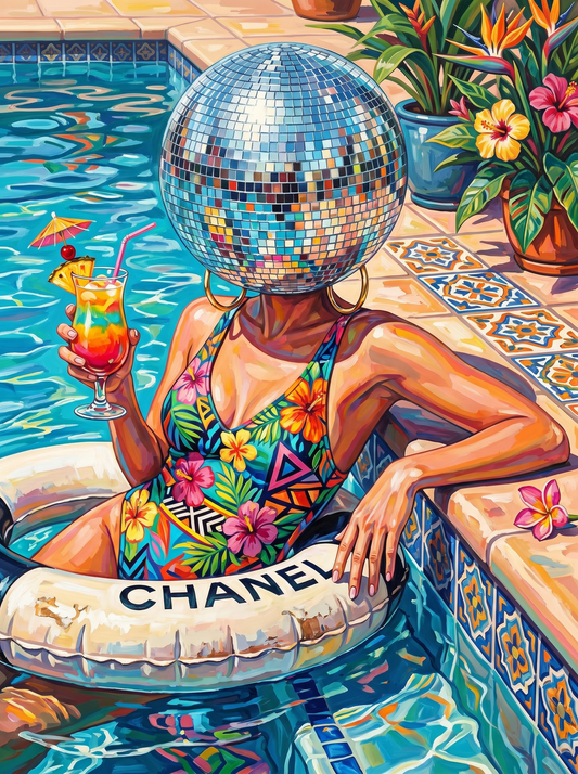 Tropical Disco Poolside Diva (120 Colours)