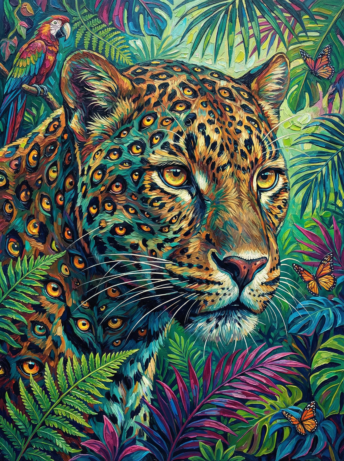 Nothing Moves Unnoticed Leopard (120 Colours)
