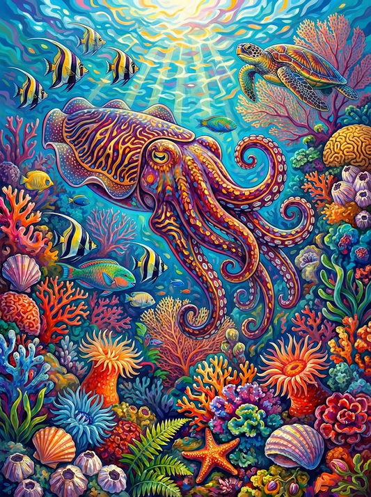 Vibrant Squid (120 Colours)
