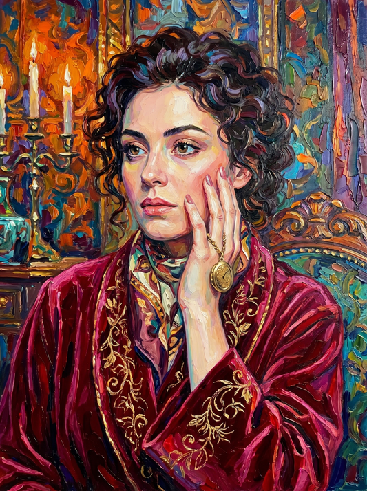 Velvet Elegance Portrait (120 Colours)