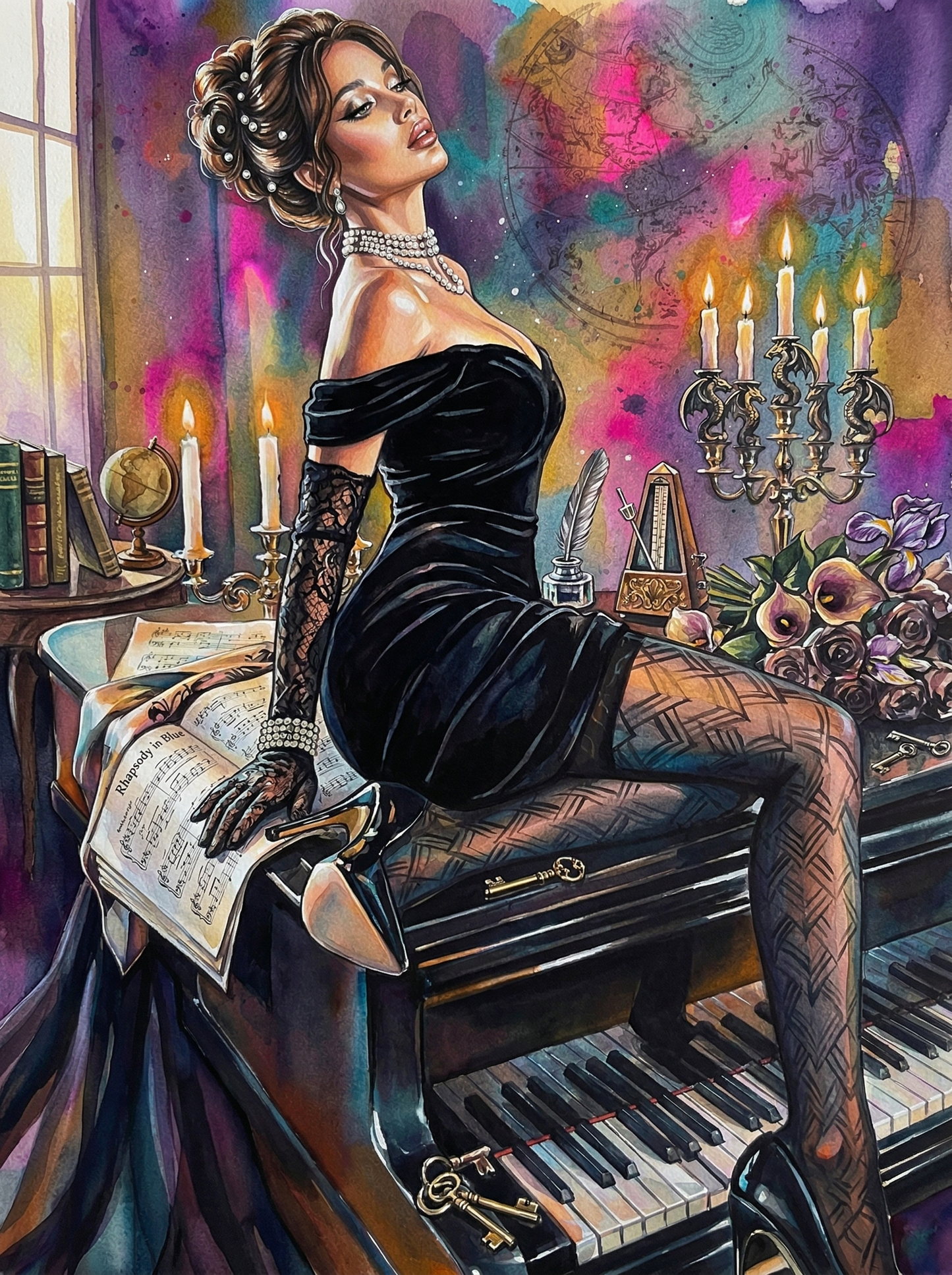 Velvet Lounge Romance (80 Colours)