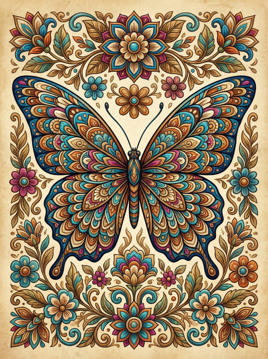 Vibrant Butterfly Flowers (80 Colours)