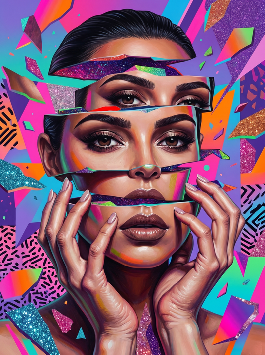 Vibrant Contemporary Woman (120 Colours)