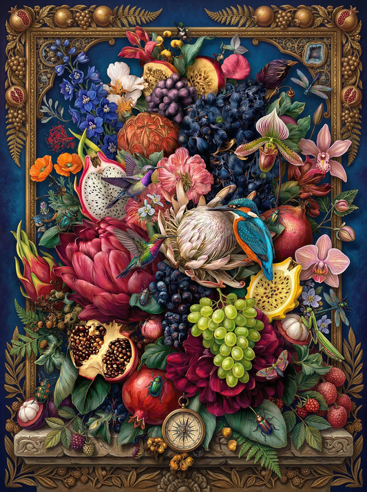 Vintage Botanical Treasures (120 Colours)