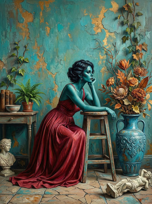 Vintage Contemplation Still Life (120 Colours)