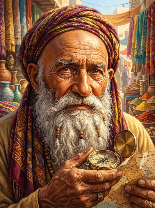Wise Man With Compass (120 Colours)