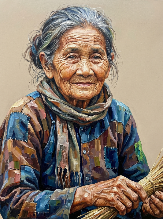 Wise Woman Smile (80 Colours)