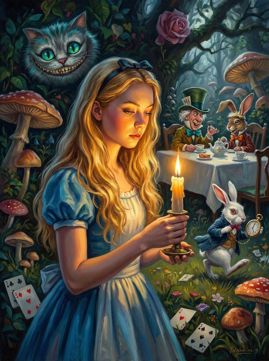Wonderland Tea Party Candlelight (80 Colours)