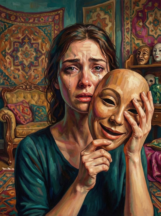 Wooden Mask Expression (120 Colours)