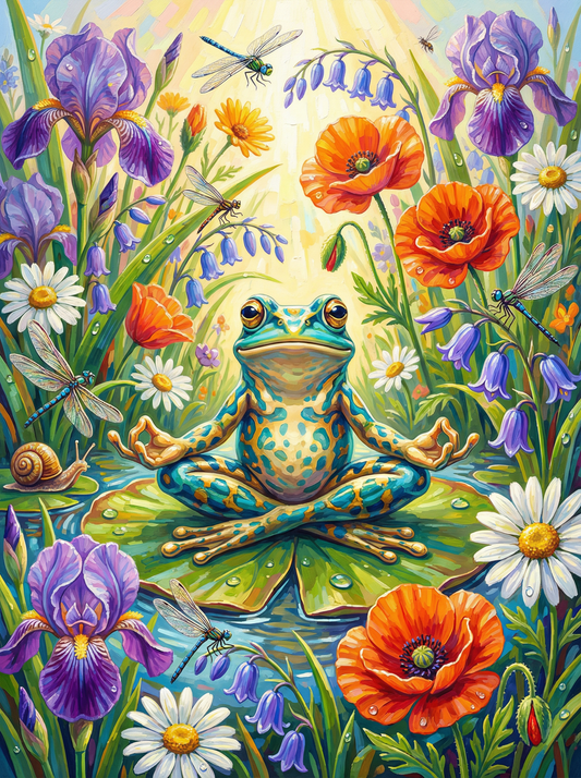 Zen Frog Meditation Pond (120 Colours)