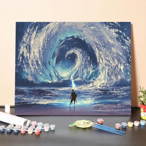 Paint by Numbers Kit - Wave Motion