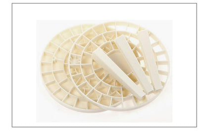 Brush holder with 49 compartments