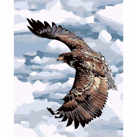 Animal Eagle Diy Paint By Numbers Kits PBN92302 - NEEDLEWORK KITS