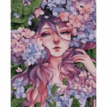 Beautiful Girl Classic Diy Paint By Numbers Kits PBN52208 - NEEDLEWORK KITS