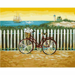 Bicycle Diy Paint By Numbers Kits WM-936 ZXB602-26 - NEEDLEWORK KITS