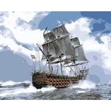 Boat Diy Paint By Numbers Kits WM-911 - NEEDLEWORK KITS