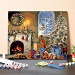 Christmas Morning – DIY Painting By Numbers Kits