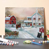 Christmas Tree Farm – Paint By Numbers Kit