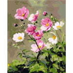 Chrysanthemum Diy Paint By Numbers Kits ZXQ1018 - NEEDLEWORK KITS