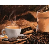 Coffee Paint By Numbers Kits Q1951-23 - NEEDLEWORK KITS