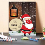 Cute Santa Claus-Paint by Numbers Kit