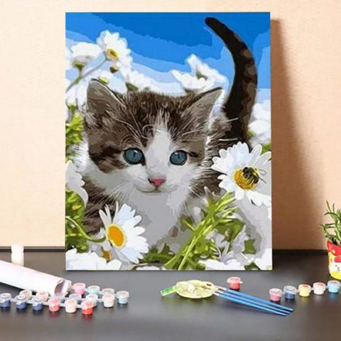 Cutest Cat Ever – Paint By Numbers Kit