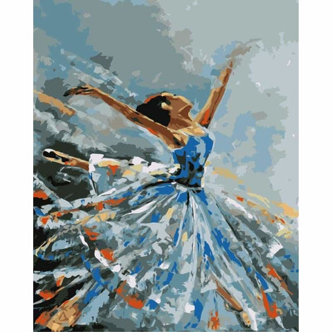 Dancer Diy Paint By Numbers Kits WM-1270 - NEEDLEWORK KITS