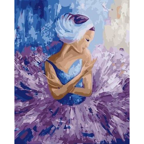 Dancer Diy Paint By Numbers Kits ZXB471 - NEEDLEWORK KITS