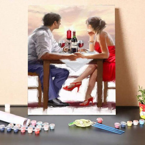 Date Night – DIY Painting By Numbers Kits
