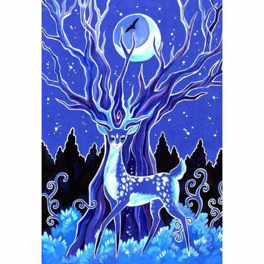 Deer Diy Paint By Numbers Kits YM-4050-244 - NEEDLEWORK KITS