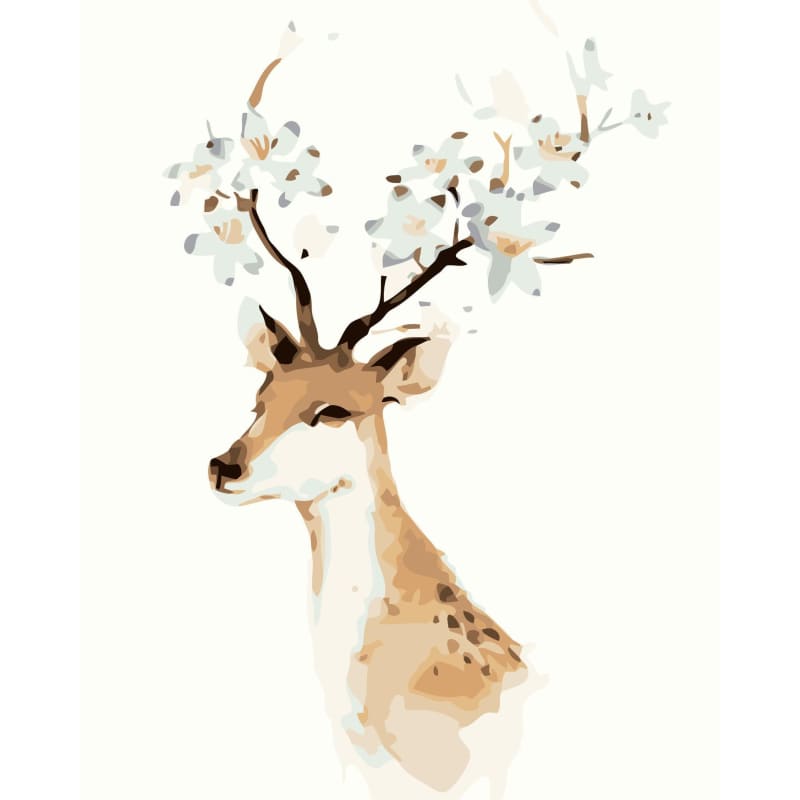 Deer Diy Paint By Numbers Kits YM-4050-246 - NEEDLEWORK KITS