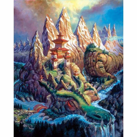 Diy Paint By Numbers Kits QFA90188 - NEEDLEWORK KITS