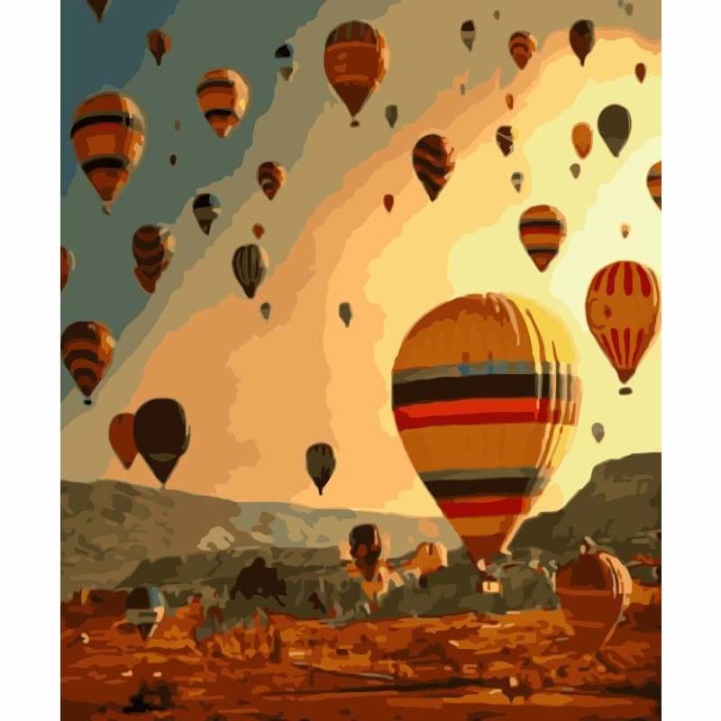 Diy Paint By Numbers Kits WM-471 - NEEDLEWORK KITS