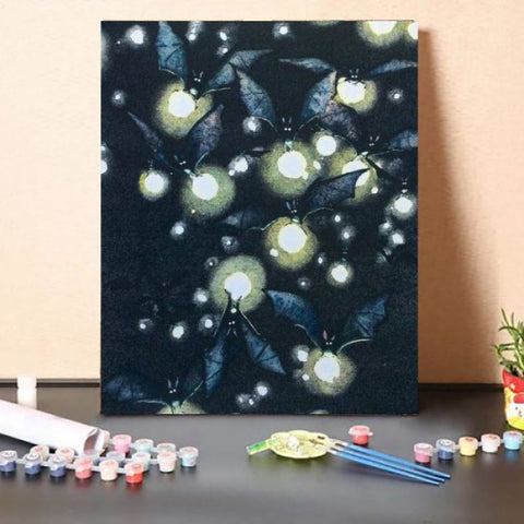 DIY Painting By Numbers -Wisp Catchers