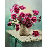 Flower Diy Paint By Numbers Kits PBN90056 - NEEDLEWORK KITS