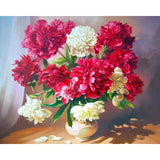 Flower Diy Paint By Numbers Kits PBN90064 - NEEDLEWORK KITS