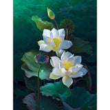 Flower Diy Paint By Numbers Kits PBN91150 - NEEDLEWORK KITS