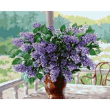 Flower Diy Paint By Numbers Kits PBN92320 - NEEDLEWORK KITS