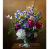 Flower Diy Paint By Numbers Kits PBN97358 - NEEDLEWORK KITS