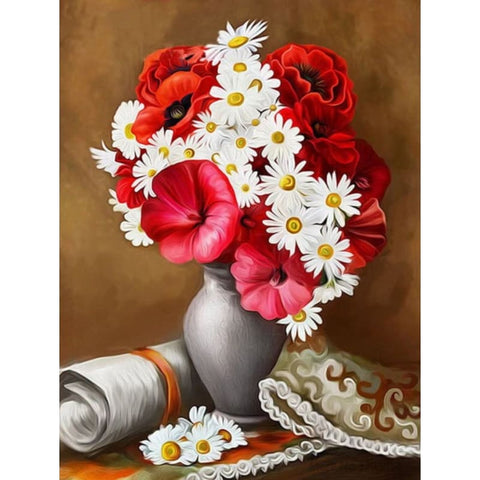 Flower Diy Paint By Numbers Kits PBN97459 - NEEDLEWORK KITS