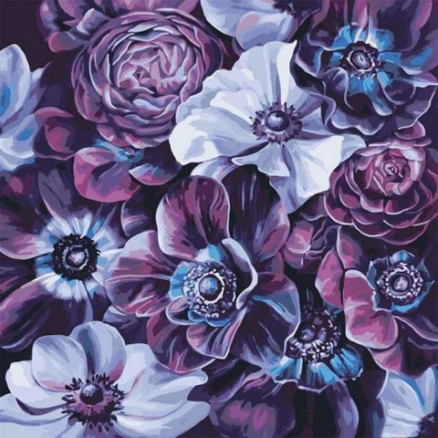 Flower Diy Paint By Numbers Kits VM97011 - NEEDLEWORK KITS
