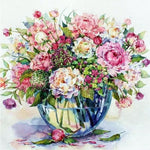 Flower Diy Paint By Numbers Kits WM-285 - NEEDLEWORK KITS