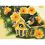 Flower Diy Paint By Numbers Kits ZXE101 - NEEDLEWORK KITS