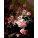 Flower Diy Paint By Numbers Kits ZXQ1066 - NEEDLEWORK KITS