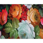 Flower Diy Paint By Numbers Kits ZXQ2390 - NEEDLEWORK KITS