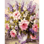 Flower Diy Paint By Numbers Kits ZXZ-116 - NEEDLEWORK KITS